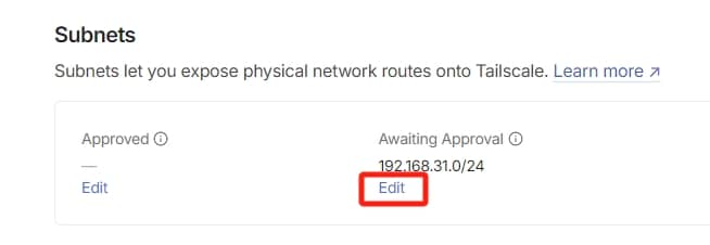 fnos系统docker 安装 Tailscale 实现内网穿透教程-第10张图片-资源分享