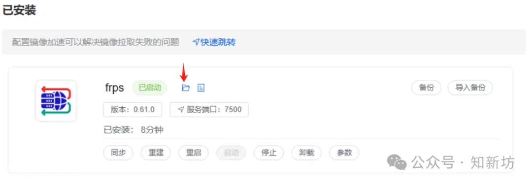 fnOS NAS通用内网穿透frp服务端、客户端、泛域名 宝塔、1panel搭建教程-第15张图片-资源分享